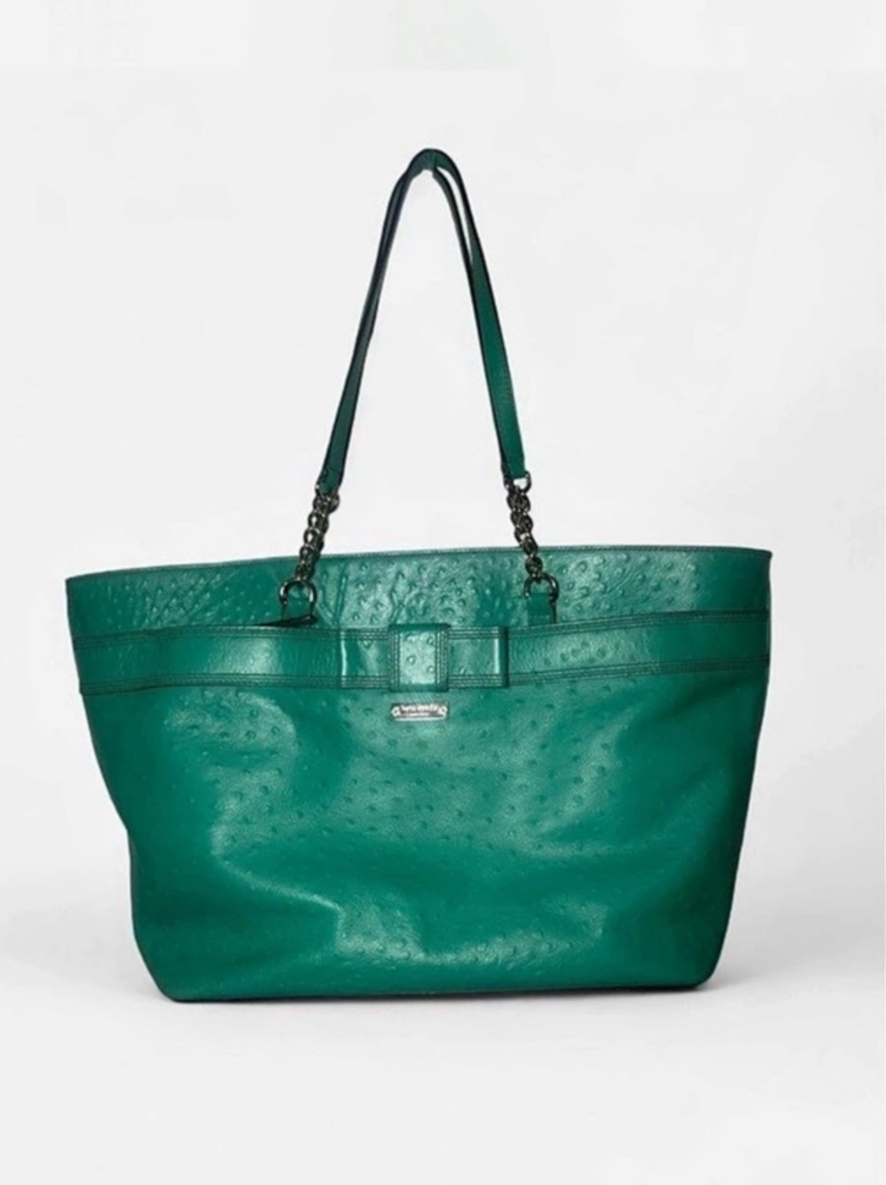 Kate Spade Green Leather-Look Tote NWT